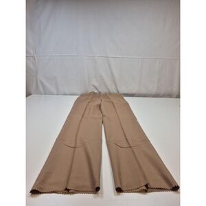 VTG John Alexander Madison Dress Pants Mens 36x36 Beige Wool Flat Front NWT USA